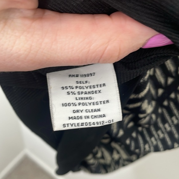 Collective Concepts Black Wrap Dress - Picture 8 of 10